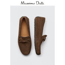 Massimo Dutti Mens Shoes Suede Leather Fashion Casual Lefu Shoes 12304851107