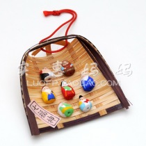 Shanghai spot Japan direct delivery to Kimura Sakura Shitang seven blessings God guard car pendant ornaments