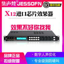 JSF professional KTV digital front effects stage karaoke microphone special processor home anti-howling