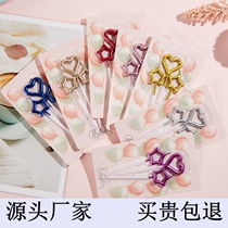 Net red gilded love star candle party baking birthday candle love star birthday cake candle