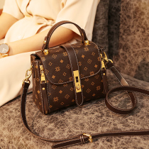 French niche senior sense small bag New 2021 old flower bag bucket bag fashion crossbody womens bag autumn Cross