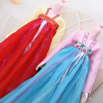 Ancient doll toy clothes 60cm costume dress doll dress dress dress dress dress children gift