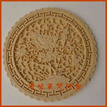 Haiheng sculpture sandstone carved relief light transmission pendant Hotel Villa club decoration materials Chinese pendant 6