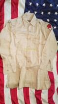 Special price WWII US military version of the original Army Air Force officer Pilot click the serge-coloured click-to-wear shirt 3