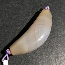 No. 10027 Natural full of cinnabar with silk agate horns