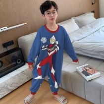 Autman Children Conjoined Pajamas Boy Modell Spring Autumn Money Girls CUHK Childrens Baby Sleeping Bag Summer Air Conditioning Suit