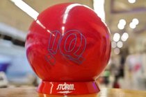 ZTE bowling supplies STORM brand new ball 11 lbs custom flying saucer professional bowling red IQ