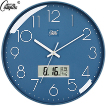 Conbas living room silent wall clock creative modern simple wall watch Nordic light luxury atmospheric household bedroom quartz clock