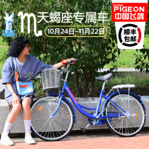 Flying pigeon bicycle Adult lightweight work riding commuting men and women city fashion retro bike Scorpio
