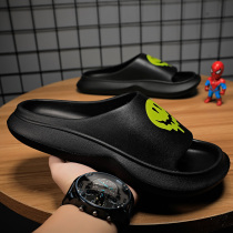 Slippers Men 2022 Summer New Mens Non-slip Outside Wearing Trendy Personality Men EVA Stomps With a Strass