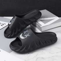 Slippers male outwear summer trendy beach shoes Outdoor non-slip mens thick bottom heightening stomatop Sensation Sandals Lovers