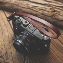 Mrstone handmade twist camera wristband retro art Girl camera leather wristband micro single lanyard