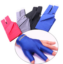 Billiards gloves three-finger gloves playing billiards non-slip men and womens billiards left hand right-handed billiard supplies