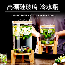 Self-service coffee break Beverage barrel Juice barrel with faucet Cold water tank Net red cola barrel Beer glass lemonade container