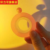 Crystal color tape sticky ball tape ins Wind Net red diang baby transparent meat ball decompression hard tape HZ