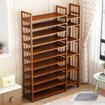 Fabric shoe shelf multi-layer door simple large capacity dustproof shoe cabinet home interior good-looking storage artifact dormitory