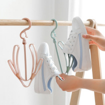 Shoe rack outdoor balcony drying rack shoe rack thickened towel socks dormitory shelf household drying rack artifact