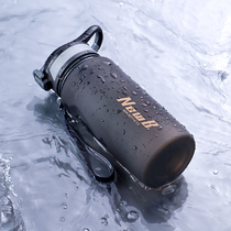 tritan straw sports big water cup boys summer outdoor large capacity portable fitness water bottle pot 1000ml