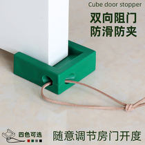 Top door alarm door blocker door stopper door plug door wedge windproof door anti-collision card door fixed girl door blockage