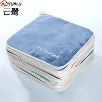 Yunlu 3 square towels are softer than pure cotton. Household hanging childrens hand towels do not lose water.