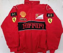 F1 racing suit f1 personality wind cool wind European and American style full embroidery leisure long sleeve cotton suit A158