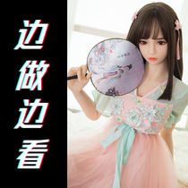 Solid doll inflatable full body male full silicone real person fun can be inserted into the female doll two dimensional 4d intelligent girlfriend