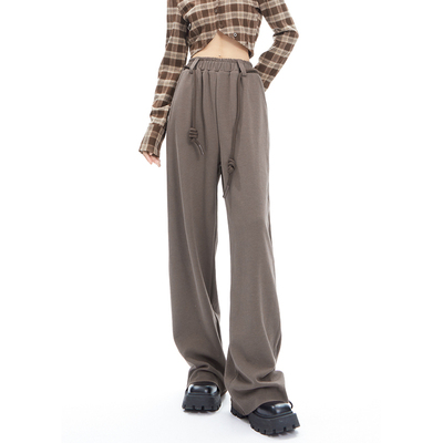 taobao agent Spring underwear, casual trousers, American style, elastic waist