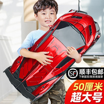 Oversized gesture sensing deformation remote control car toy King Kong robot charging electric racing boy toy car