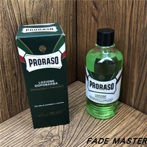Italian Proraso palaso Eucalyptus Peppermint aftershave 400ml for mens shaving and facial toning