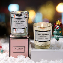 Nordic scented candles Home sleep indoor mood Bedroom girls long-lasting sleep Niche Romantic fragrance gift