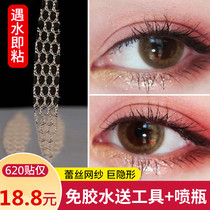 Yulan Hemerocallis Net red pop giant invisible lace double eyelid patch seconds change European style big outside double strange Department Store