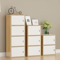 Customer storage cabinet hairdressing shop wooden with lock cabinet locker beauty shop supermarket storage cabinet dormitory storage cabinet