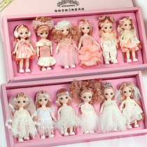 Simulation mini doll gift box girl toy small set simulation princess dress up childrens birthday gift