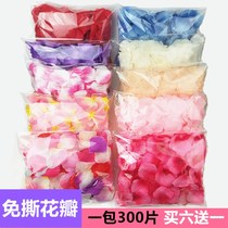 Plastic flower semi-plastic flower debate plastic petals rose surprise fake petals hand flower room wedding cloth flower