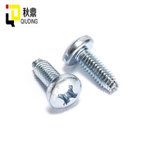 Hard high strength pan head triangle teeth self-locking screw cross groove self-tapping locking screw M3M4M5M6
