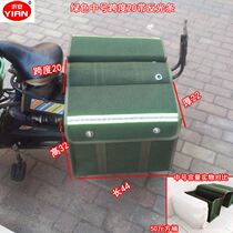 Motorcycle canvas kit hanging bag Courier postman bag rear seat side box enlarged satchel bag