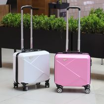  Korean version of the suitcase men and women small fresh trolley box universal wheel 20 inch mother and child box cute 24 suitcase boarding box