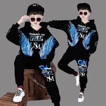 Boys spring clothing suit 2022 new big boy childrens clothing and clothing spring and autumn childrens handsome qi tide shipment action clothes