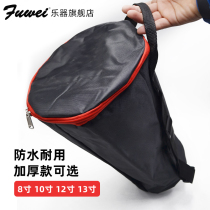 African drum bag thickened three-color Lijiang Tambourine bag 8 inch 10 inch 12 inch 13 inch single layer waterproof shoulder portable