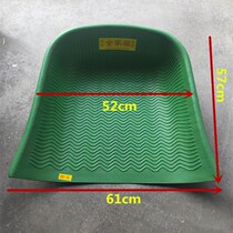 Plastic sieve dustpan agricultural hand grip wear-resistant and durable household tools screen rice pile grain shovel with large size