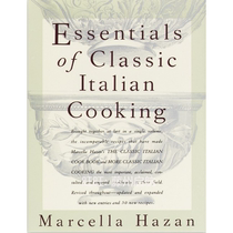 Essentials of Classic Italian Cooking dian zi shu deng