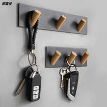 Nordic ins creative porch Wall key rack storage adhesive hook entry door hook door wall decoration