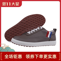 Number golf shoes mens retro casual breathable waterproof golf fixed nail Sports Board shoes sneakers