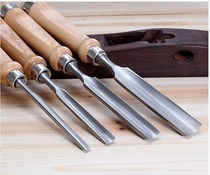 Semi-circular chisel woodworking chisel old goods manual old flat shovel steel chisel knife flat set special steel electric