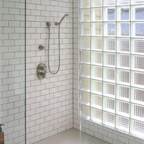 Cloud and mist hollow glass brick bathroom partition wall transparent square crystal brick porch kitchen bedroom