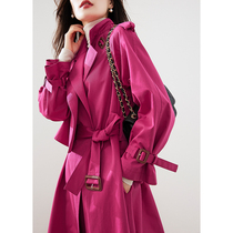 MIJOR walking with wind confidence Sater and windy winedown version Jedi full cotton temperamental long style jacket jacket