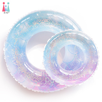Childrens swimming ring Girls net red adult ins sequins Parent-child mother-daughter water children child life-saving armpit ring