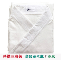 Wudang slant lapel Sanqing leading clothes men's Chinese style clothes autumn and winter women's Taoist robe Taoist supplies practice Taiji clothes