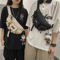 Chest Bag Men Ins Tide Cards Neutral Students Single Shoulder Bag Casual Boys pockets Fashion Small bag Satchel Satchel