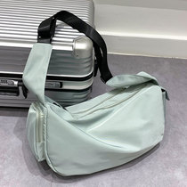 Large Capacity Sports Women Fitness Bag Dry Wet Separation Out Travel Light Diagonal Satchel Bag Advanced Sensation Yoga Bag